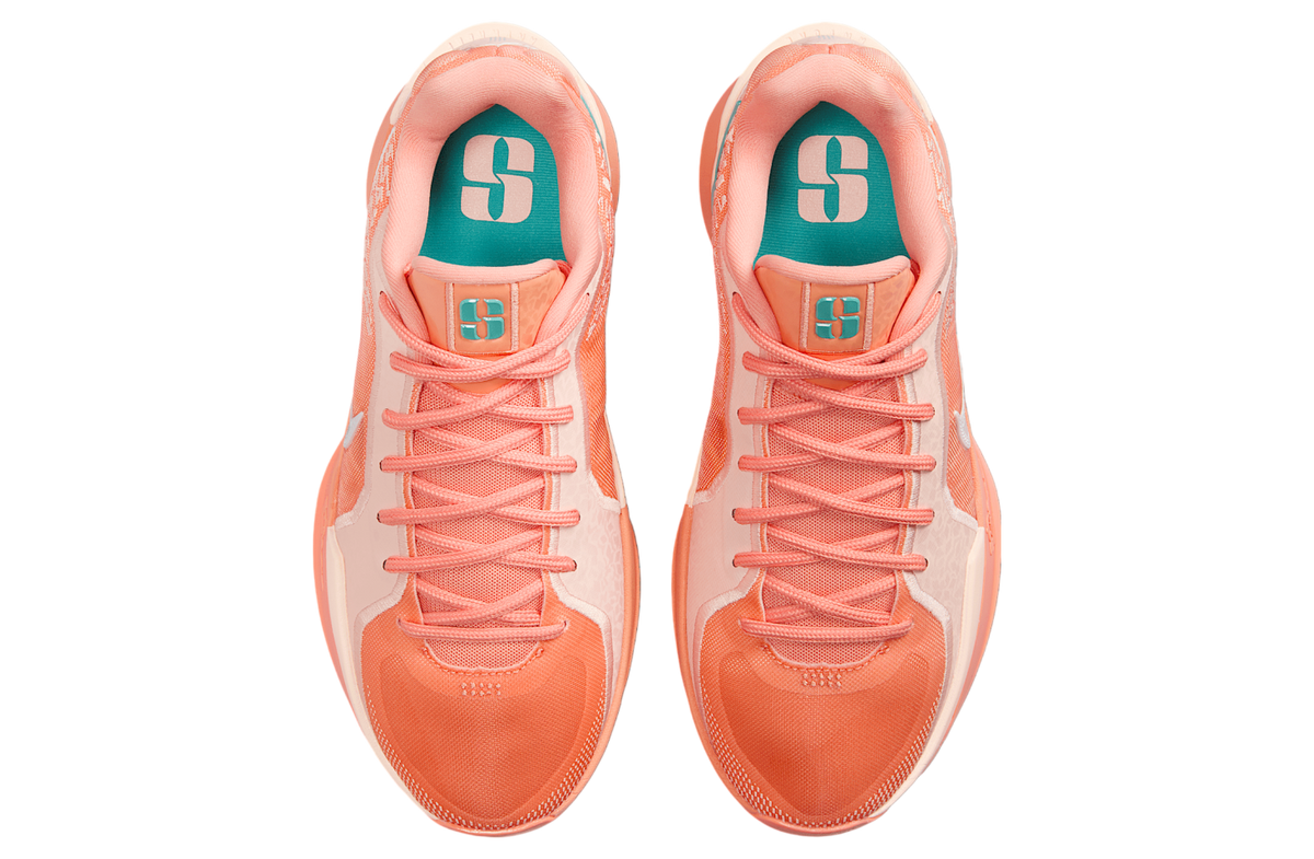Nike Sabrina 2 Apricot Agate / Washed Coral / Washed Teal / Light Bone - Image 4