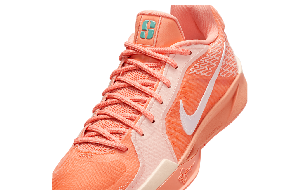 Nike Sabrina 2 Apricot Agate / Washed Coral / Washed Teal / Light Bone - Image 7