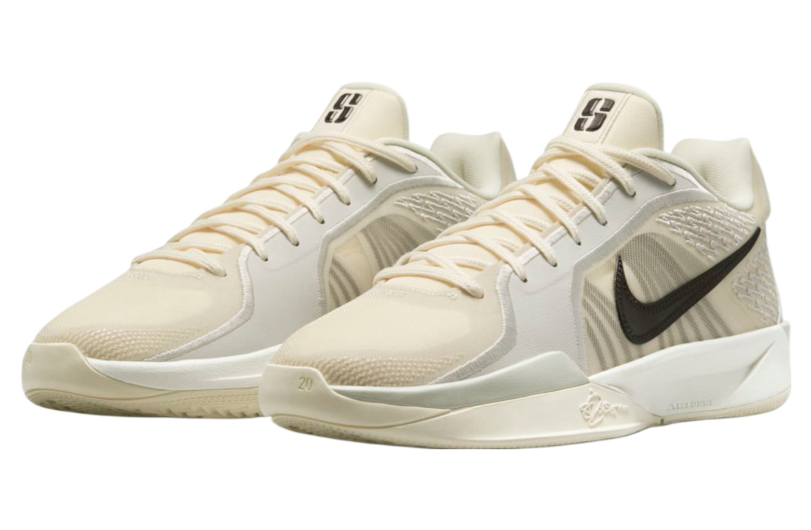 Nike Sabrina 2 EP Coconut Milk / Baroque Browb - Image 8
