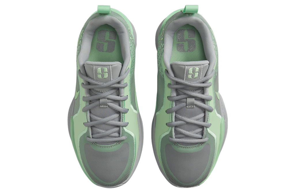 Nike Sabrina 2 GS Light Smoke Grey / Medium Olive - Image 4