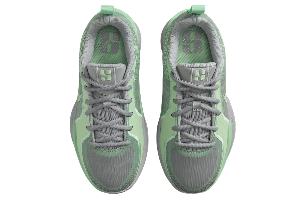 Nike Sabrina 2 GS Light Smoke Grey / Medium Olive - Image 4