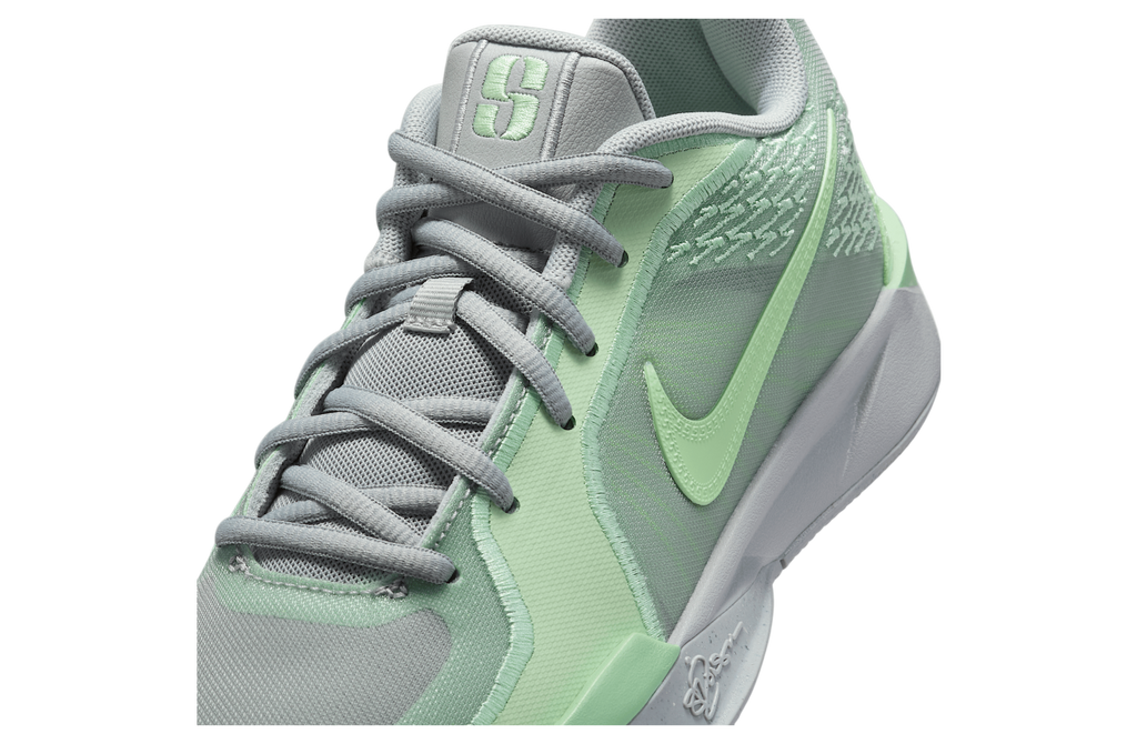 Nike Sabrina 2 GS Light Smoke Grey / Medium Olive - Image 7
