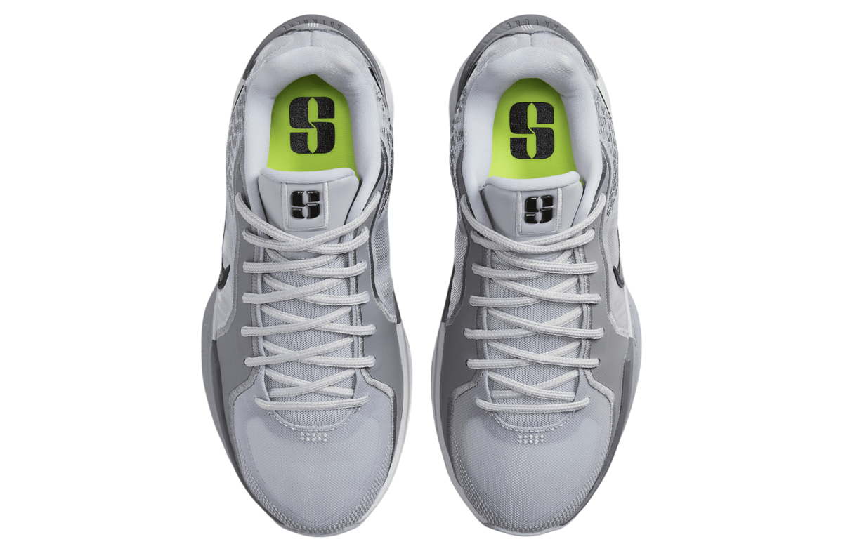 Nike Sabrina 2 (Team Bank) Wolf Grey / Volt - Image 4