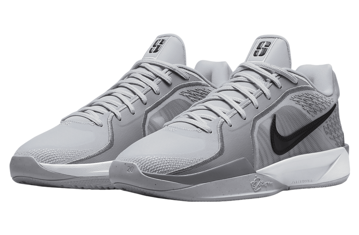 Nike Sabrina 2 (Team Bank) Wolf Grey / Volt - Image 5