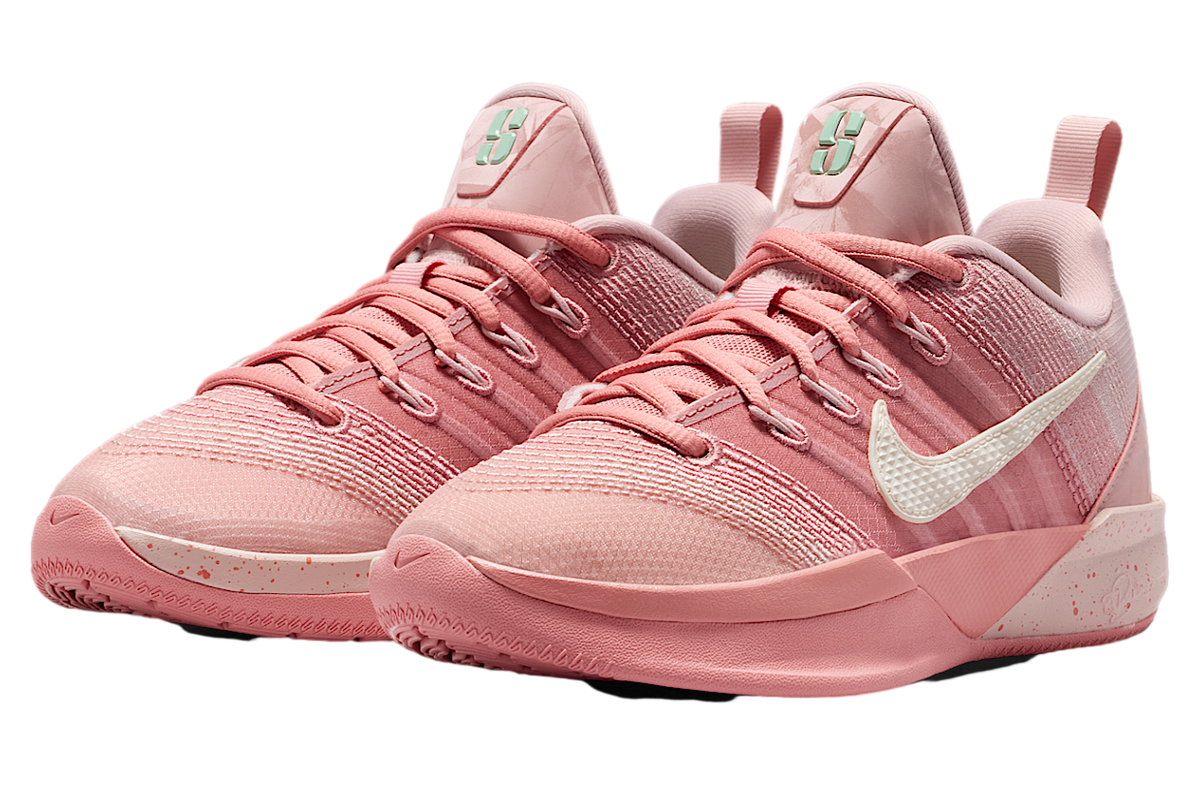 Nike Sabrina 3 Three GS Pink Oxford / Red Stardust - Image 5
