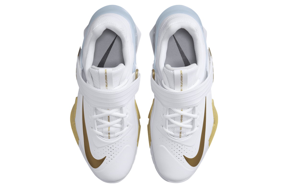 Nike Savaleos White / Metallic Gold - Image 4