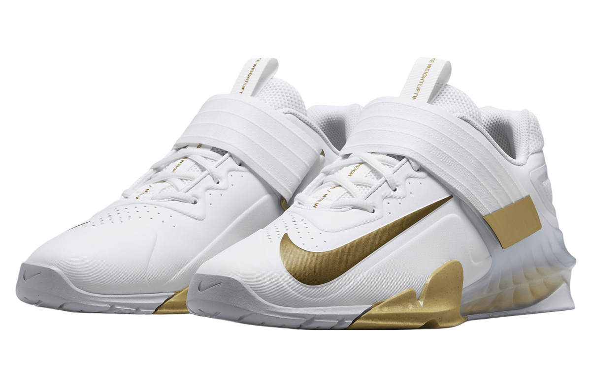 Nike Savaleos White / Metallic Gold - Image 5