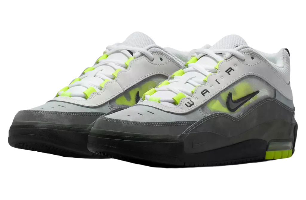 Nike SB Air Max Ishod Black / Neon Yellow - Image 2