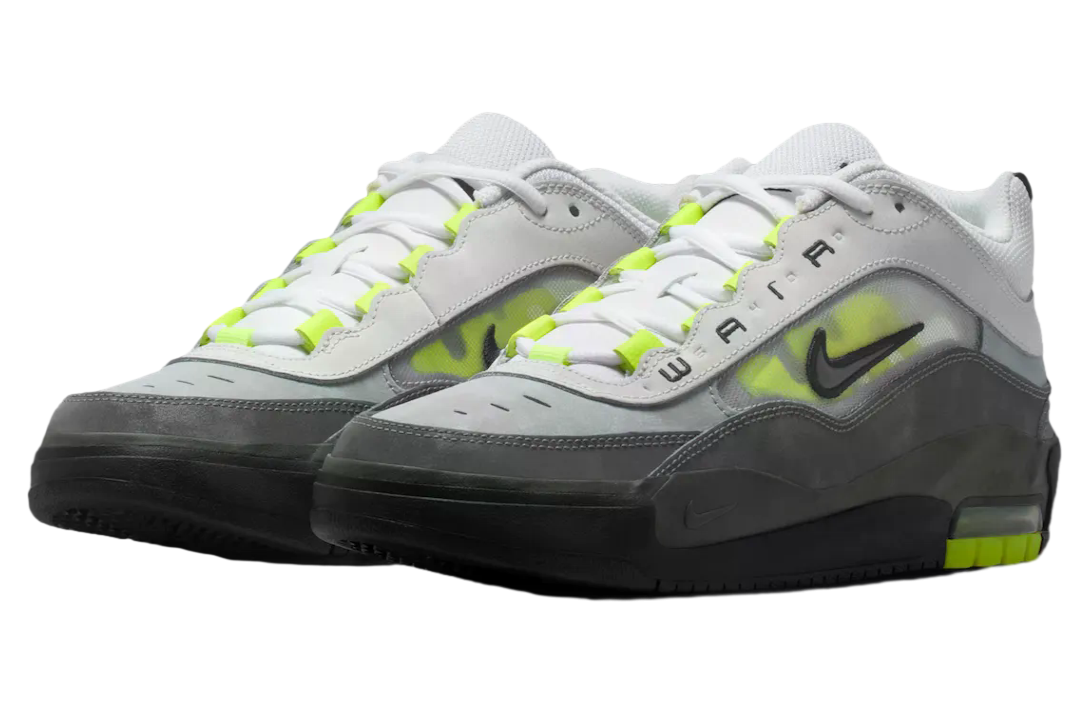Nike SB Air Max Ishod Black / Neon Yellow - Image 2