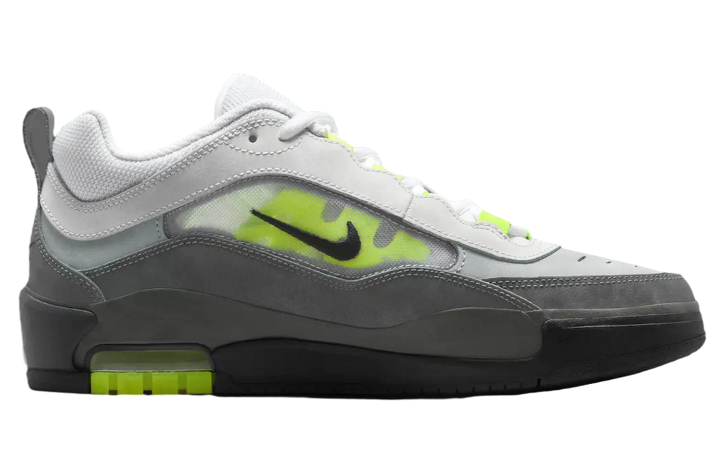 Nike SB Air Max Ishod Black / Neon Yellow - Image 3
