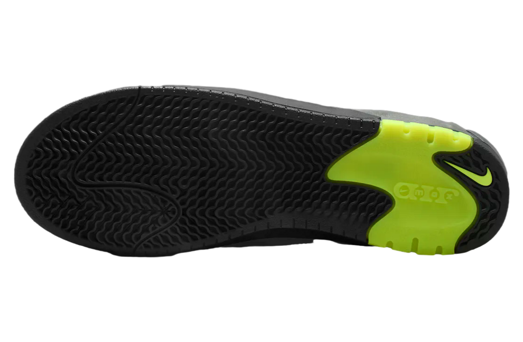 Nike SB Air Max Ishod Black / Neon Yellow - Image 6