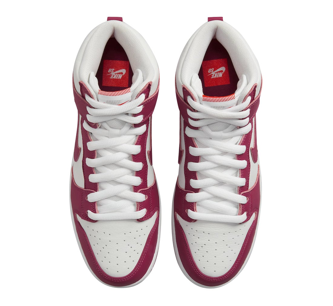 Nike SB Dunk High Sweet Beet - Image 4