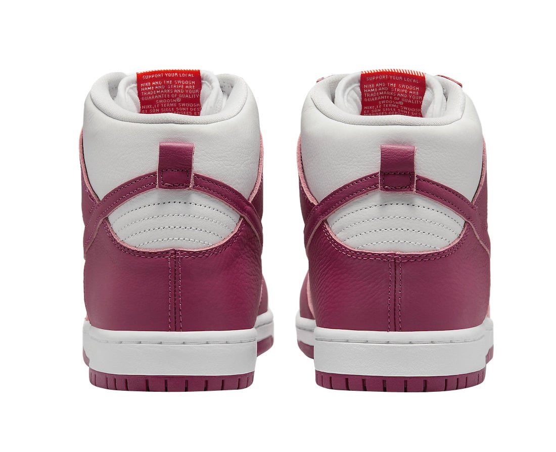 Nike SB Dunk High Sweet Beet - Image 5