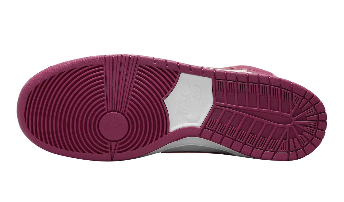 Nike SB Dunk High Sweet Beet - Image 6