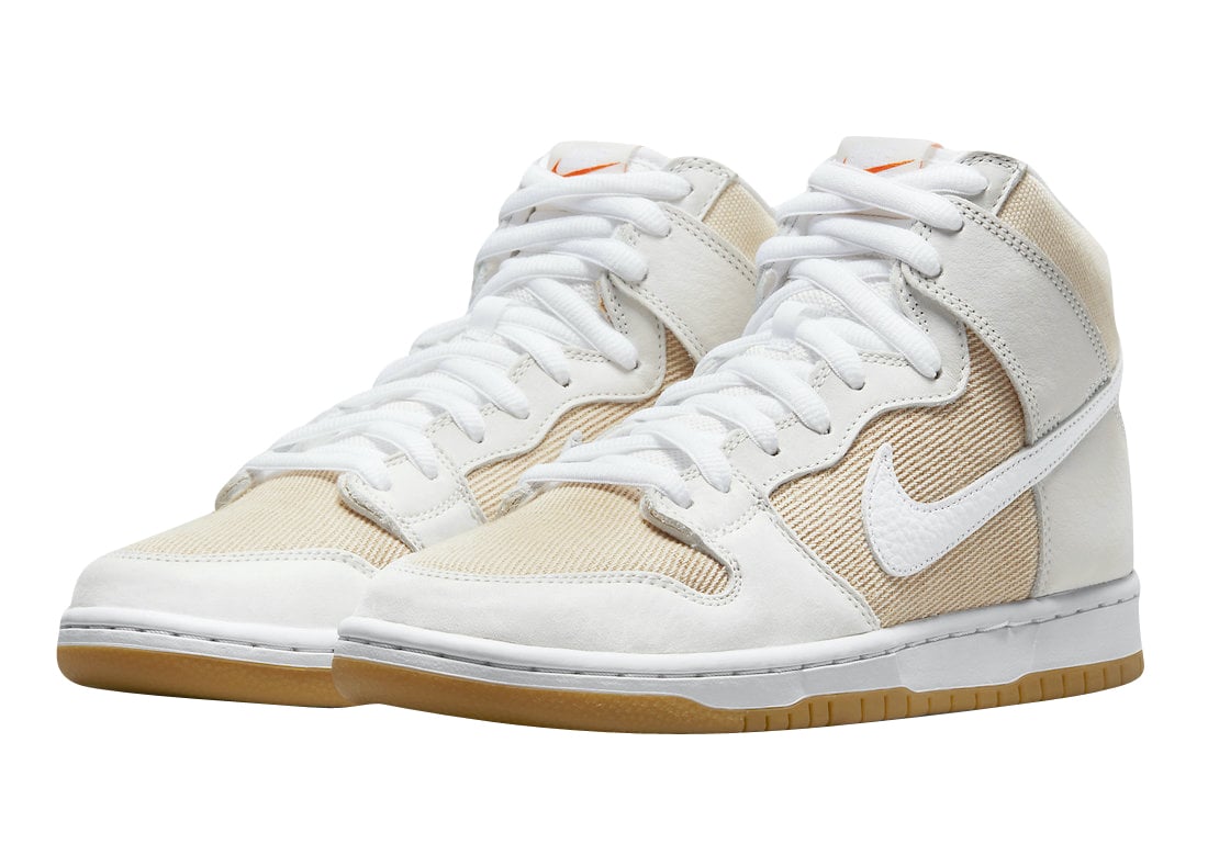 Nike SB Dunk High Unbleached - Image 2