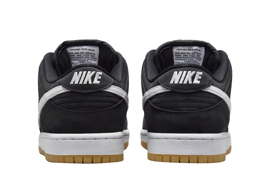 Nike SB Dunk Low Black Gum - Image 5