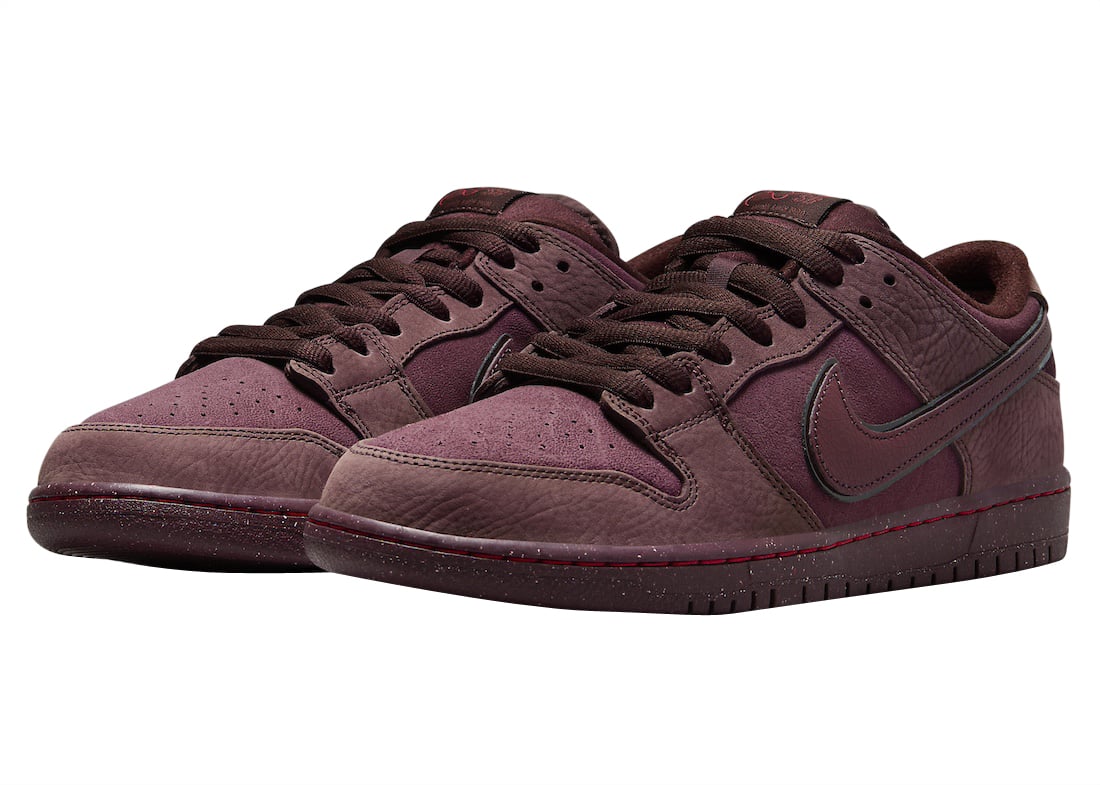 Nike SB Dunk Low City of Love Burgundy Crush - Image 2