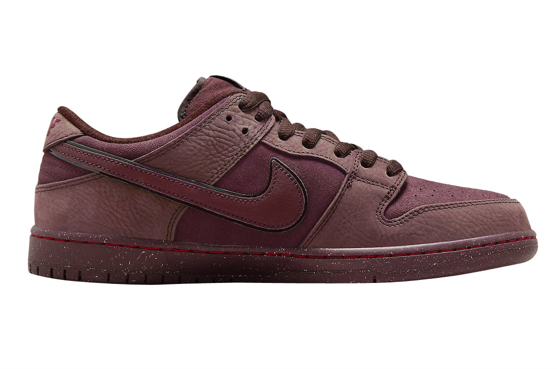 Nike SB Dunk Low City of Love Burgundy Crush - Image 3