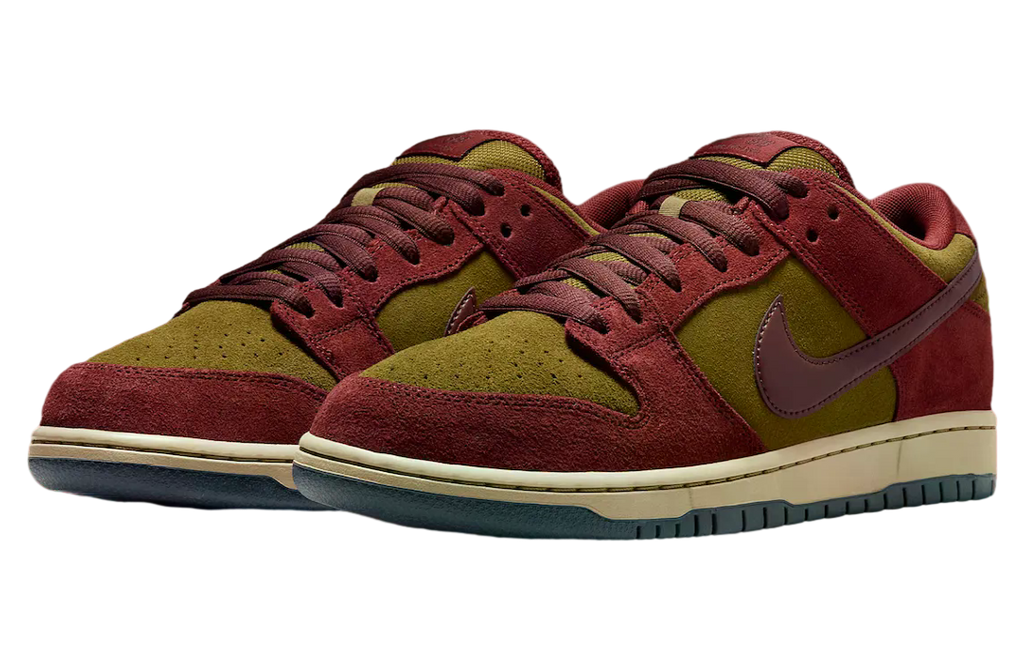 Nike SB Dunk Low Dark Team Red / Burgundy Crush - Image 2