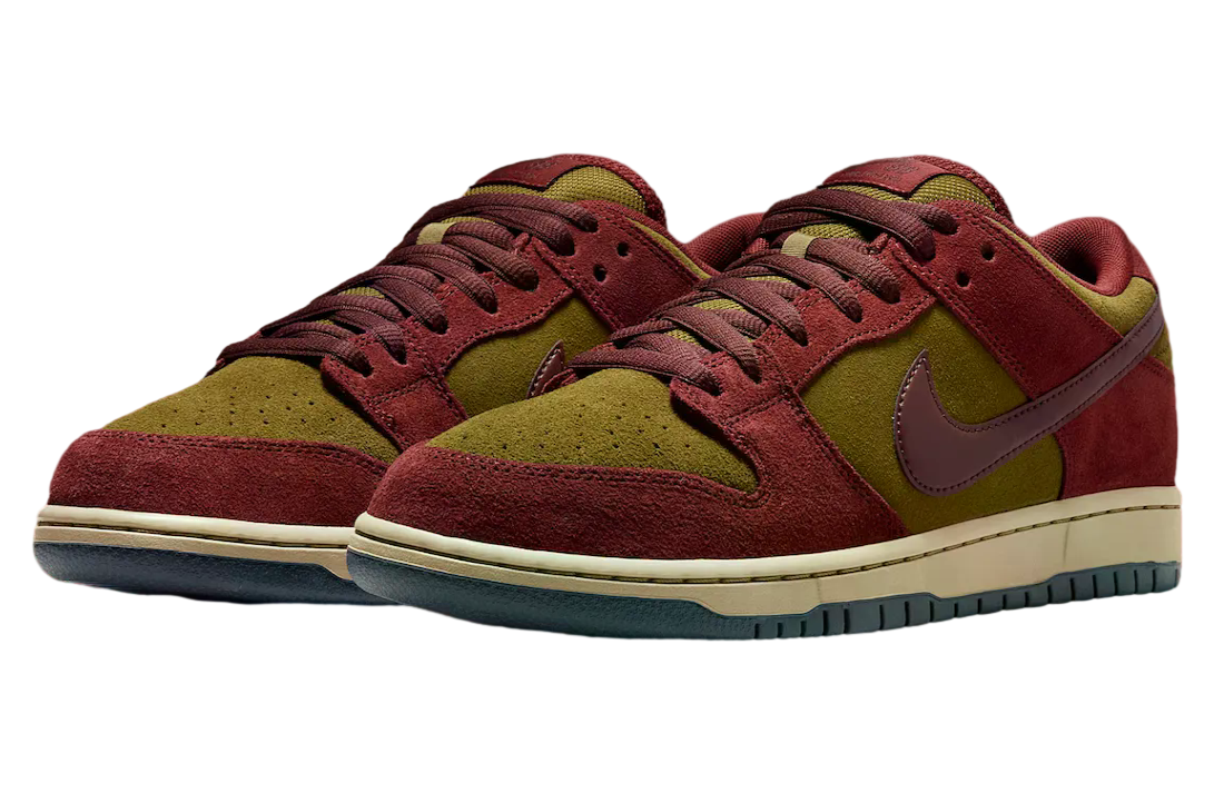 Nike SB Dunk Low Dark Team Red / Burgundy Crush - Image 2