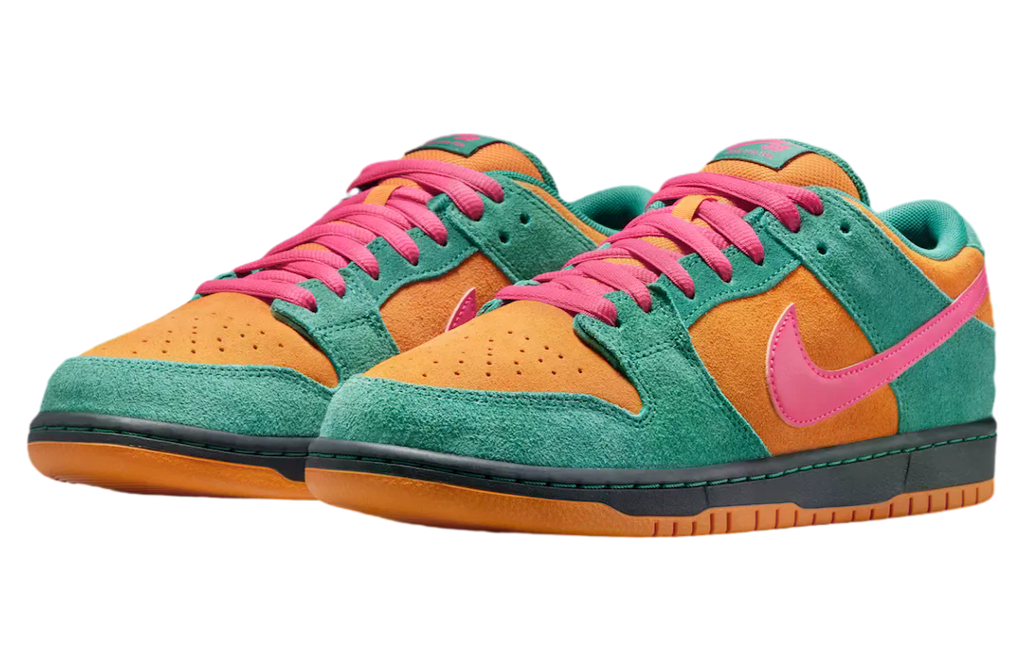 Nike SB Dunk Low Green Noise / Watermelon - Image 2
