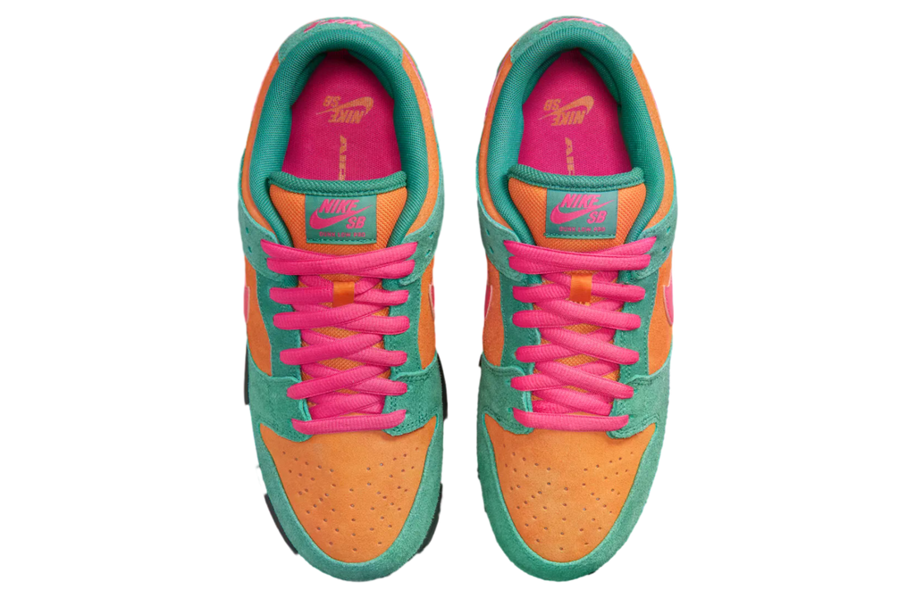Nike SB Dunk Low Green Noise / Watermelon - Image 4