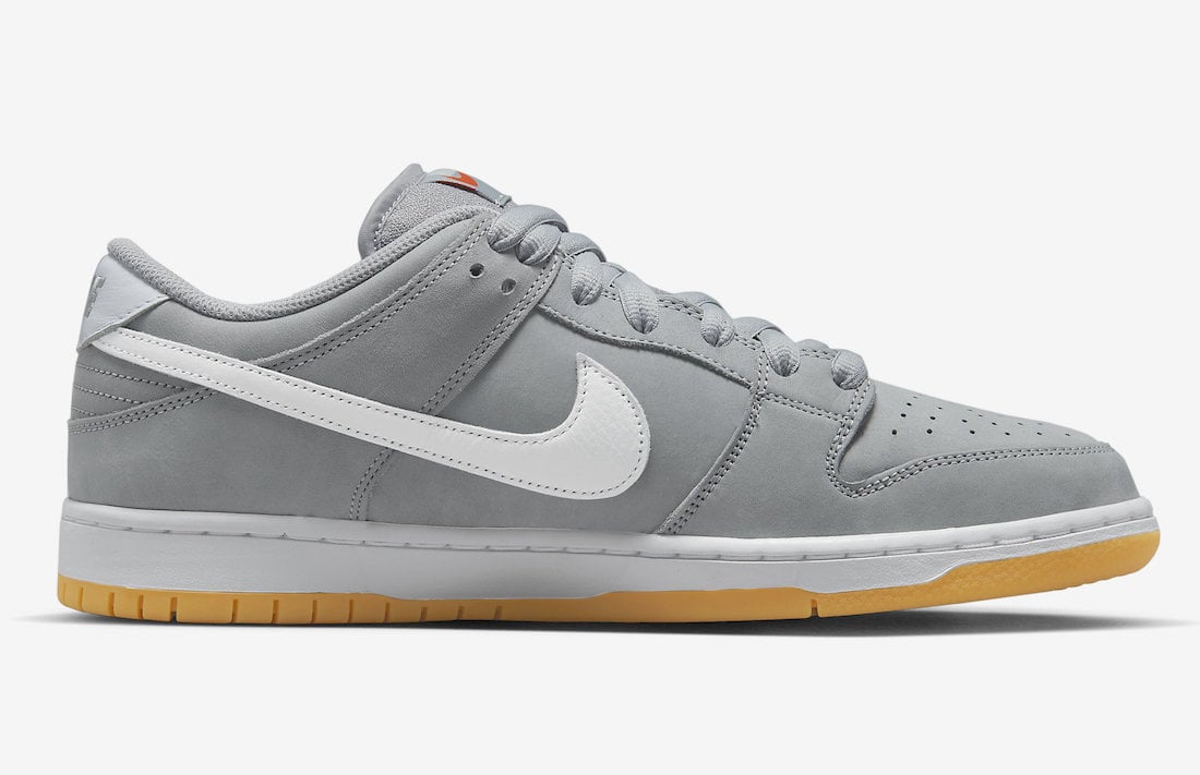 Nike SB Dunk Low Grey Gum - Image 3