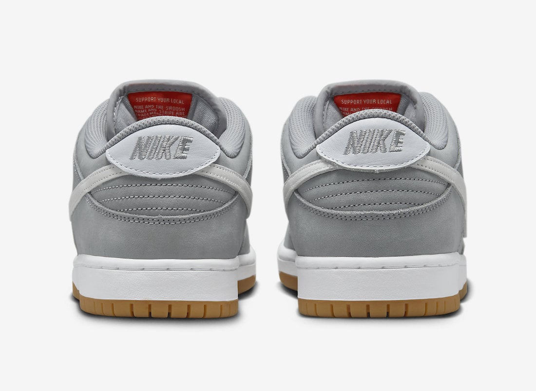 Nike SB Dunk Low Grey Gum - Image 5