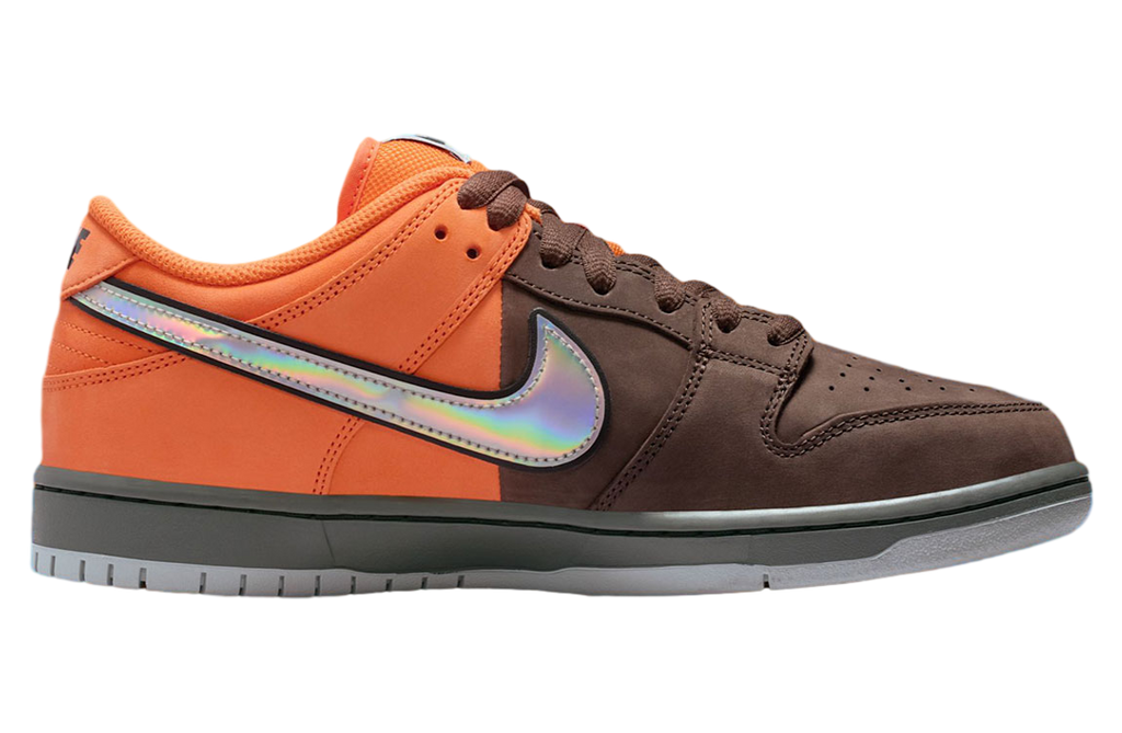 Nike SB Dunk Low Muni Fast Pass Safety Orange / Wolf Grey - Image 3