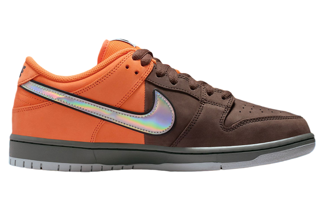 Nike SB Dunk Low Muni Fast Pass Safety Orange / Wolf Grey - Image 3