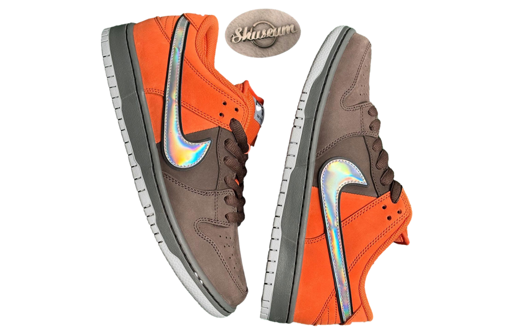 Nike SB Dunk Low Muni Fast Pass Safety Orange / Wolf Grey - Image 19