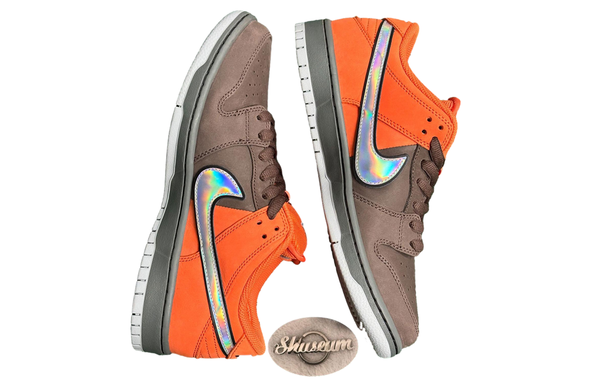 Nike SB Dunk Low Muni Fast Pass Safety Orange / Wolf Grey - Image 20