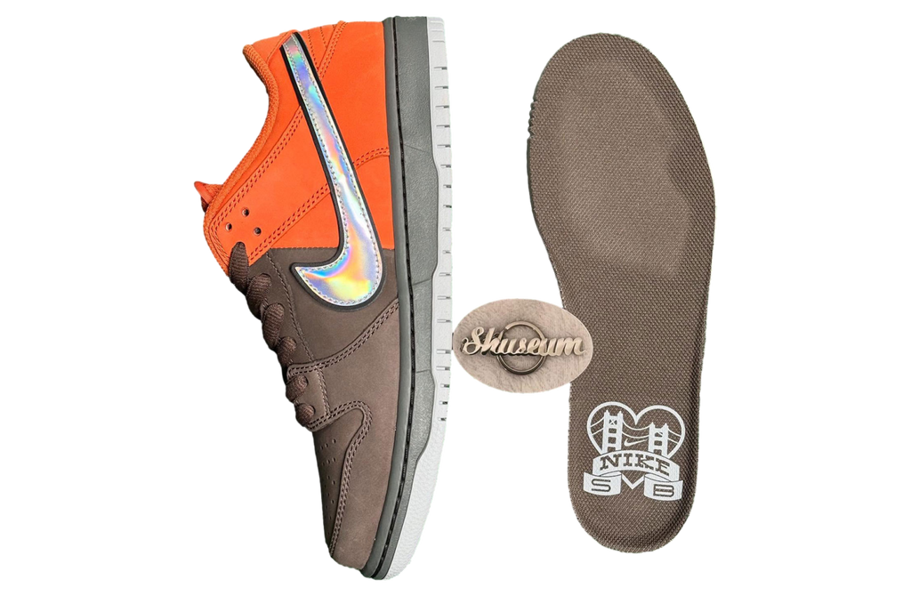 Nike SB Dunk Low Muni Fast Pass Safety Orange / Wolf Grey - Image 23