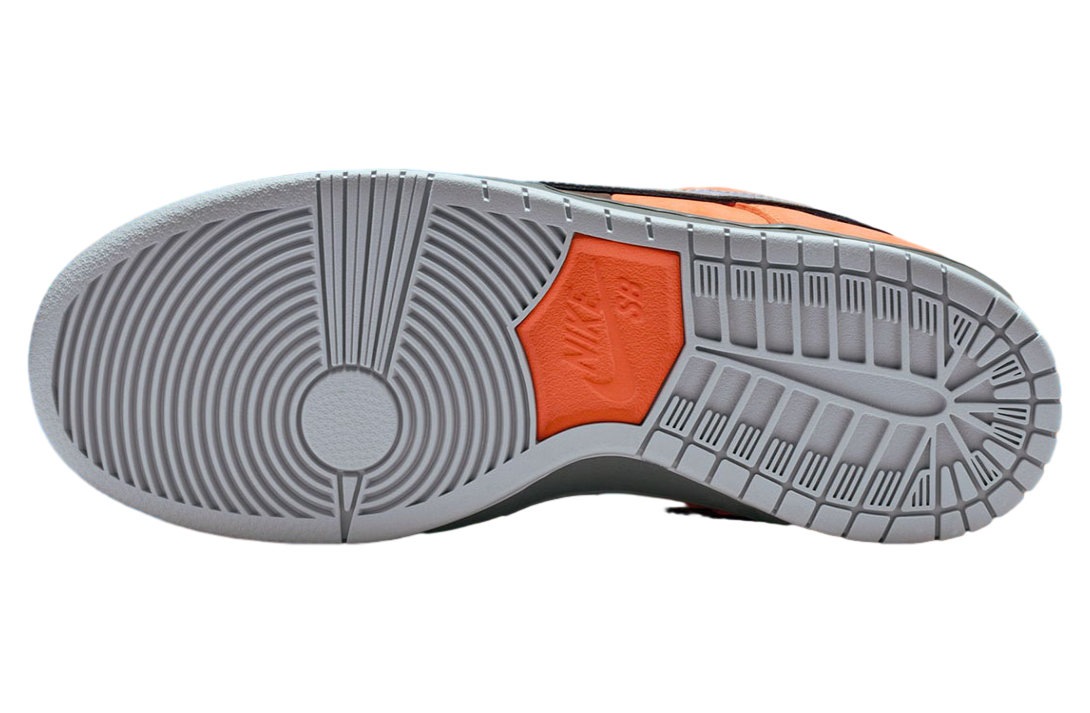 Nike SB Dunk Low Muni Fast Pass Safety Orange / Wolf Grey - Image 6