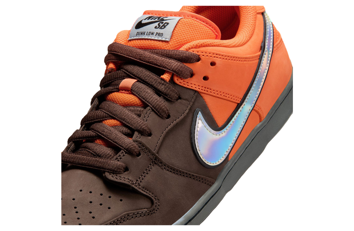 Nike SB Dunk Low Muni Fast Pass Safety Orange / Wolf Grey - Image 7