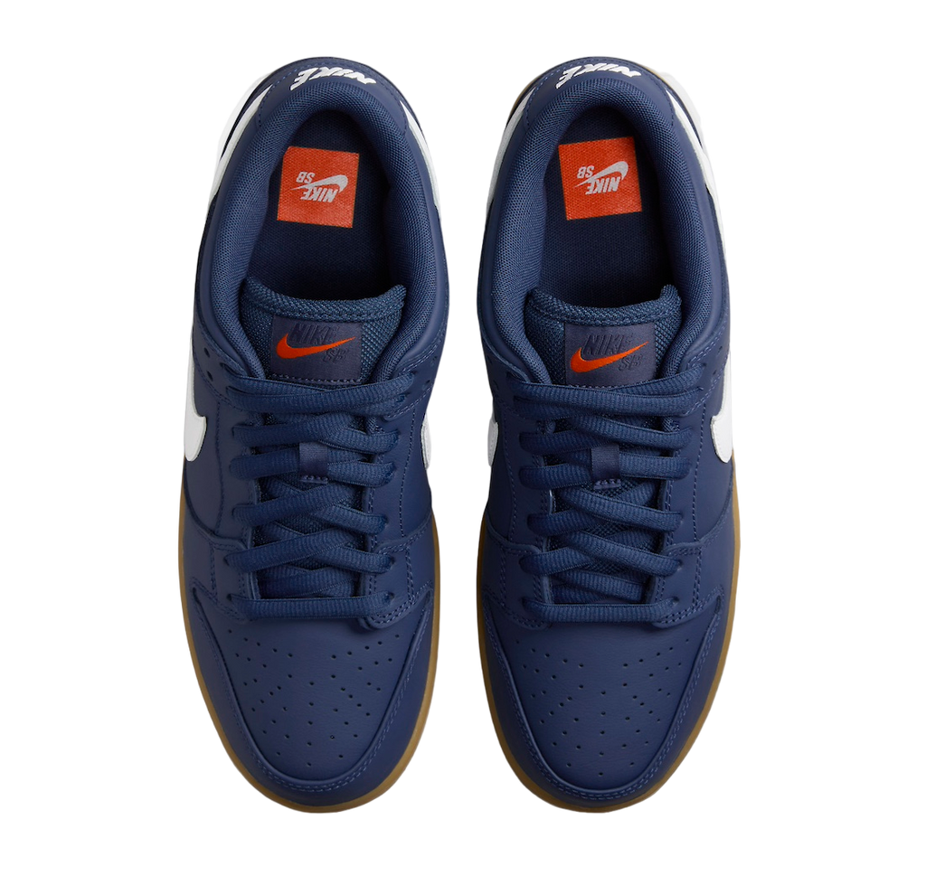 Nike SB Dunk Low Navy Gum - Image 4
