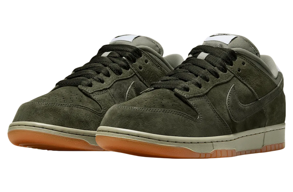 Nike SB Dunk Low Pro B Sequoia / Oil Green - Image 2