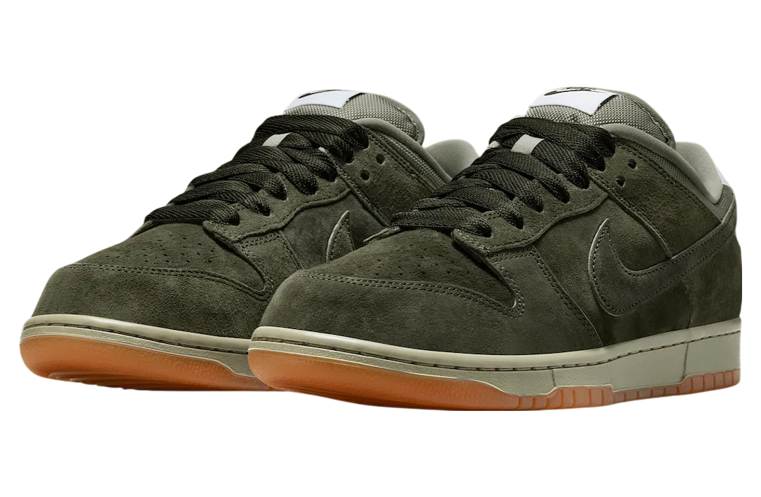 Nike SB Dunk Low Pro B Sequoia / Oil Green - Image 2