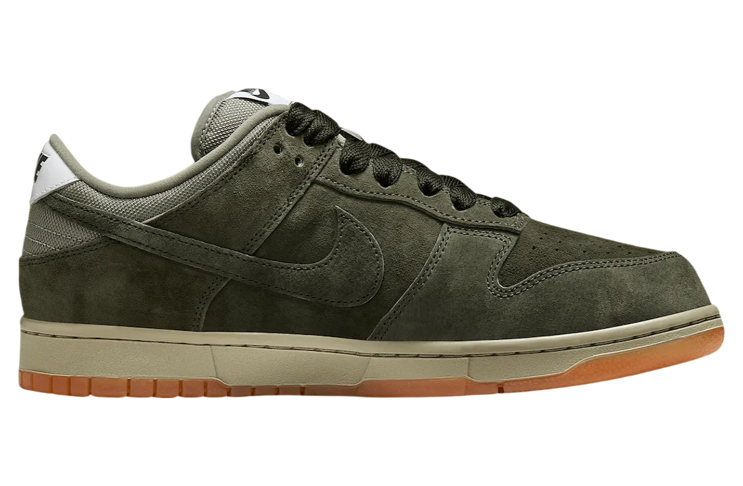 Nike SB Dunk Low Pro B Sequoia / Oil Green - Image 3