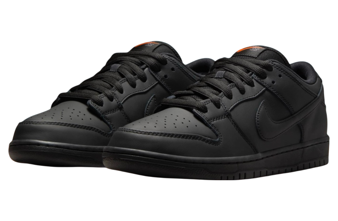 Nike SB Dunk Low Pro ISO Triple Black - Image 2