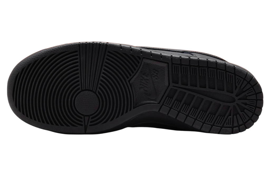 Nike SB Dunk Low Pro ISO Triple Black - Image 6