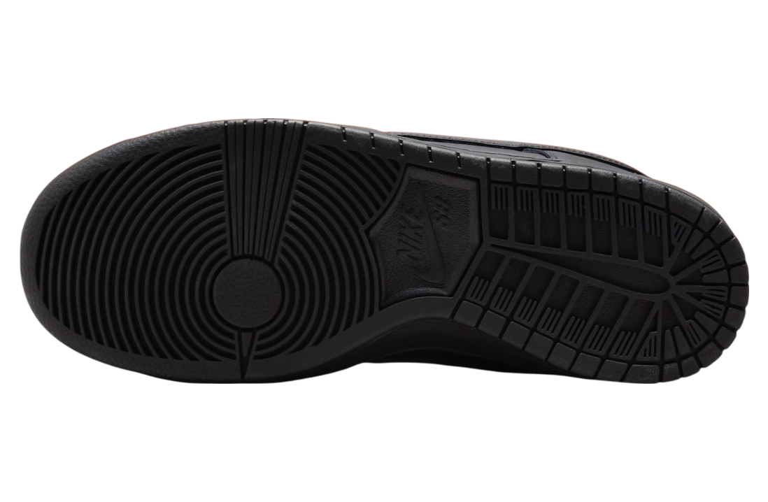 Nike SB Dunk Low Pro ISO Triple Black - Image 6