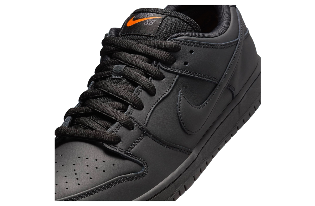 Nike SB Dunk Low Pro ISO Triple Black - Image 7