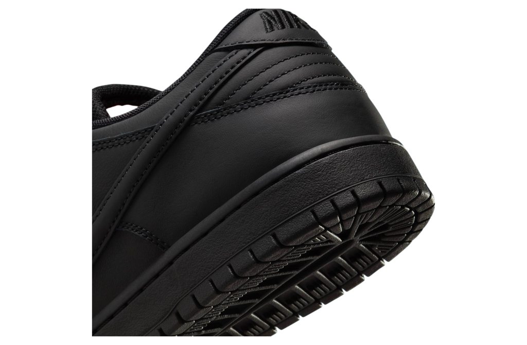 Nike SB Dunk Low Pro ISO Triple Black - Image 8