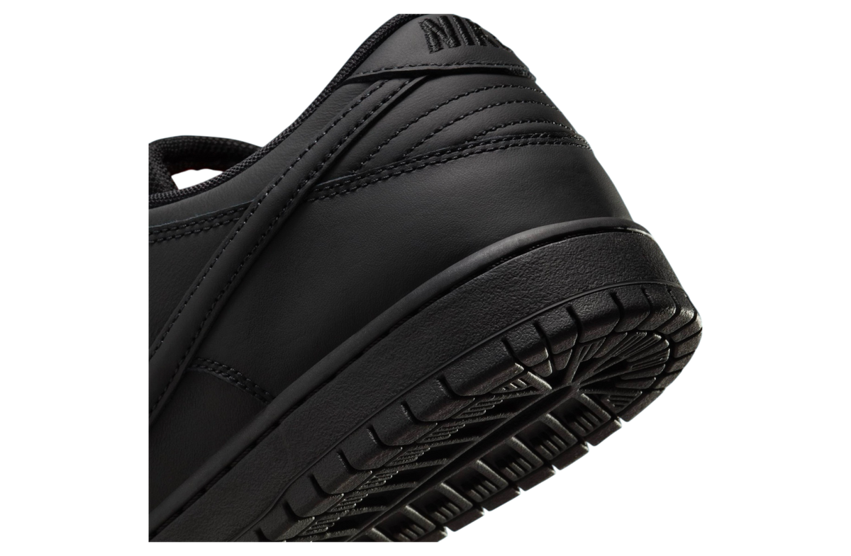 Nike SB Dunk Low Pro ISO Triple Black - Image 8