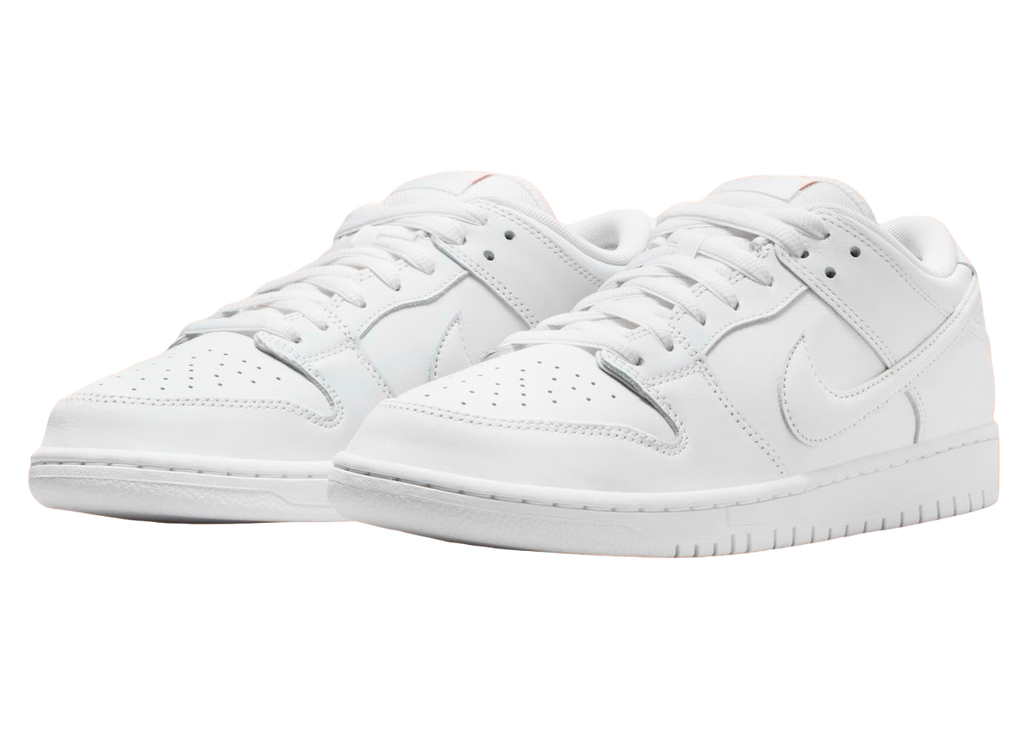 Nike SB Dunk Low Pro Triple White - Image 2