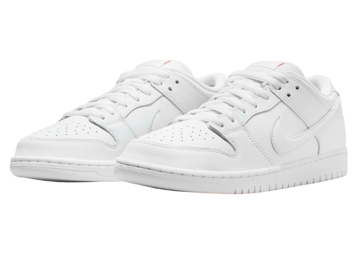 Nike SB Dunk Low Pro Triple White - Image 2