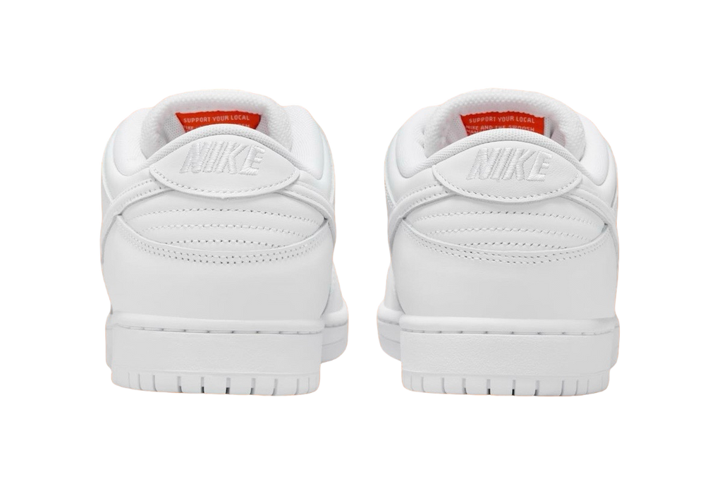 Nike SB Dunk Low Pro Triple White - Image 4