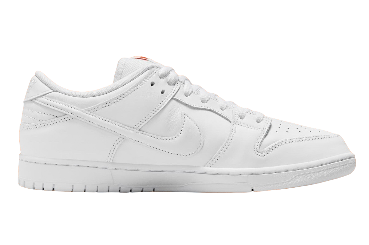 Nike SB Dunk Low Pro Triple White - Image 5