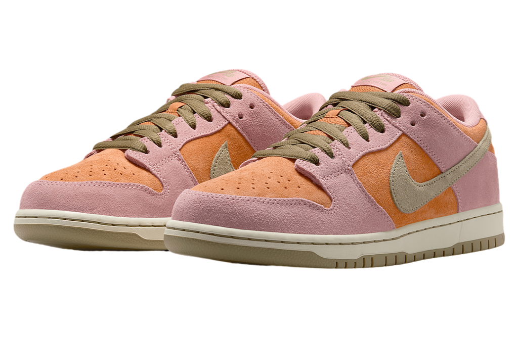Nike SB Dunk Low Red Stardust / Neutral Olive - Image 2